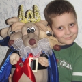 Мастер-класс «Кукла «Мышиный король» из капрона и ткани» по мультфильму «Щелкунчик»