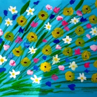 Совместное творчество семей воспитанников «Разнообразие луговых и полевых цветы родного края» ко Дню полевых цветов