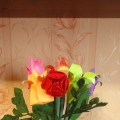 Букет цветов в технике «Оригами»