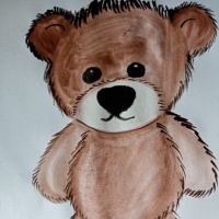 Мастер-класс по рисованию «Медвежонок» для детей старшего дошкольного возраста