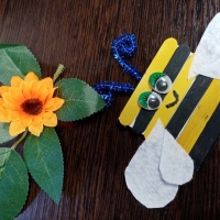 Мастер-класс по конструированию из бросового материала «Пчёлка» для старших дошкольников