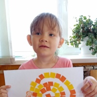 Детский мастер-класс по мозаичной аппликации с элементами рисования «Улиточка»