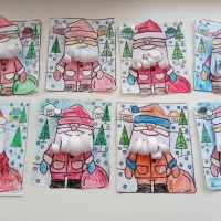 Фотоотчёт о занятии по конструированию из бумаги в подготовительной к школе группе «Подарок для Деда Мороза»
