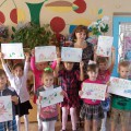 Фотоотчёт о проведении конкурса рисунков на тему «Наше село глазами детей».