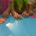 «Аквариумные рыбки» (средний возраст, конструирование с использованием техники «оригами»)