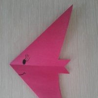 Мастер-класс по оригами «Рыбка» для детей средней группы