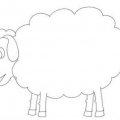 Мастер-класс по аппликации из ватных шариков «Символ года — овечка»