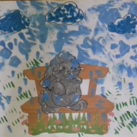 Занятие по рисованию с использованием штампов для детей 3 лет «Зайку бросила хозяйка»