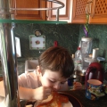 Провожаем Масленицу дома.