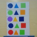 Мастер-класс «Подбери фигуры по цвету и форме» (математическая игра для детей младшего дошкольного возраста» …)