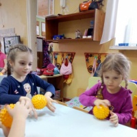 Речевой центр в средней группе Мбоу
