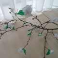 Мастер-класс по изготовлению поделки из бумаги «Цветущее дерево»