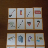 Дидактическая игра «Выбери предметы, необходимые для тушения пожара» по картинкам из МAAM. RU — библиотеки для детей 5–7 лет