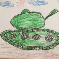 Конспект занятия по рисованию «Боевая машина — танк» в старшей группе