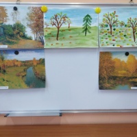 Конспект ООД по рисованию «Осенний лес» в старшей группе детского сада