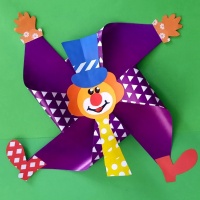 Мастер-класс по изготовлению поделки-игрушки «Весёлый клоун» в технике объемной аппликации ко Дню клоунов на МAAM