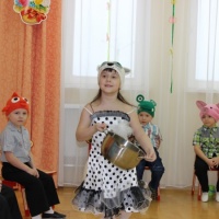 Фотоотчет о театральной деятельности в средней группе «Инсценировка сказки «Путаница»