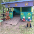 Участок у нас небольшой и построек не так много но мы постарались всё продумать