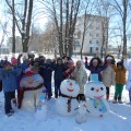 Фотоотчет конкурса «Парад снеговиков»