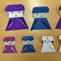 Детский мастер-класс «Поделка в технике оригами «Человек»