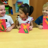 Мастер-класс по аппликации из упаковочной сетки и цветной бумаги «Мимоза» с детьми средней группы