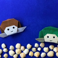 Мастер-класс по оригами «Морская черепаха» для детей старшего дошкольного возраста
