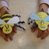 Мастер-класс по изготовлению поделки-игрушки «Пчёлка» из бумаги
