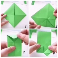 Конспект занятия по конструированию из бумаги в технике оригами «Озорной лягушонок» для детей старшего дошкольного возраста
