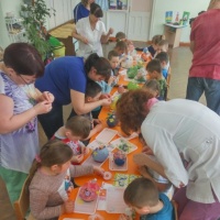 Мастер-класс для родителей и детей подготовительной группы «Изготовление и декорирование пасхальных яиц»