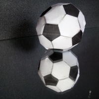 Мастер-класс «Объемный футбольный мяч из бумаги» как наглядный материал для пропаганды ЗОЖ