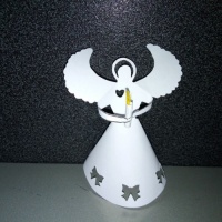 Мастер-класс «Ангел Хранитель семейного очага» Конструирование подарка ко Дню Семьи из бумаги