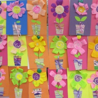 Цветы для мамы своими руками. Советы педагогам по индивидуальному подходу в работе с детьми на примере изготовления открыток
