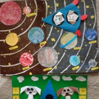 Дидактическая игра «Полет к планетам Солнечной системы» для детей среднего дошкольного возраста