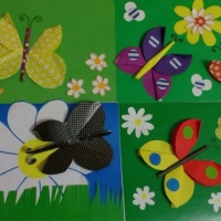 Мастер-класс в технике модульного оригами «Бабочки — подарок лета!» для детей старшего дошкольного возраста