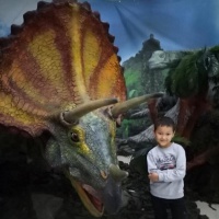 Посещение выставки динозавров