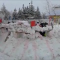 День снега в детском саду Видео