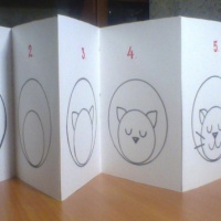 Дидактическая игра для детей старшего дошкольного возраста «Рисуем кота из кругов»