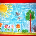 Фотоотчёт продуктивной деятельности детей по художественному творчеству «Мы рисуем!»