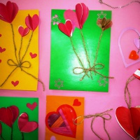 Продуктивная деятельность старших дошкольников «Сердечные валентинки» в подарок близким людям.