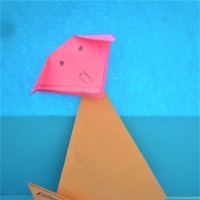 Мастер-класс «Мой щенок». Оригами из бумаги с элементами рисования (средний дошкольный возраст)