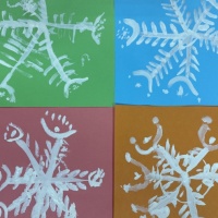 Конспект занятия по декоративному рисованию «Волшебная снежинка» для старшего дошкольного возраста