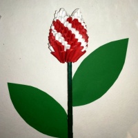 Модульное оригами «Тюльпан». Мастер-класс с пошаговым фото