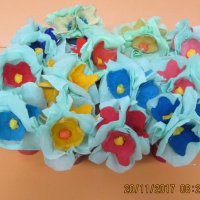 Детский мастер-класс по изготовлению букета цветов ко Дню матери (старшая группа)