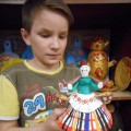 Выполнение дымковской игрушки (мастер-класс)