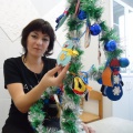 Снеговики из фетра «Ёлочная игрушка» мастер-класс для воспитателей.