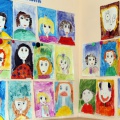 Выставка детских рисунков ко Дню Матери «Самая лучшая мама на свете!» (фотоотчет)