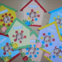 Детский мастер-класс по изготовлению открытки «С Днем Матери»