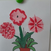 Конспект занятия по рисованию «Цветы в вазе» с детьми дошкольного возраста