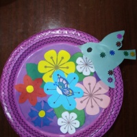 Детский мастер-класс изготовления сувенира «Декоративная тарелочка»