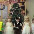 Фотоотчёт о новогоднем утреннике в нашем мини-центре